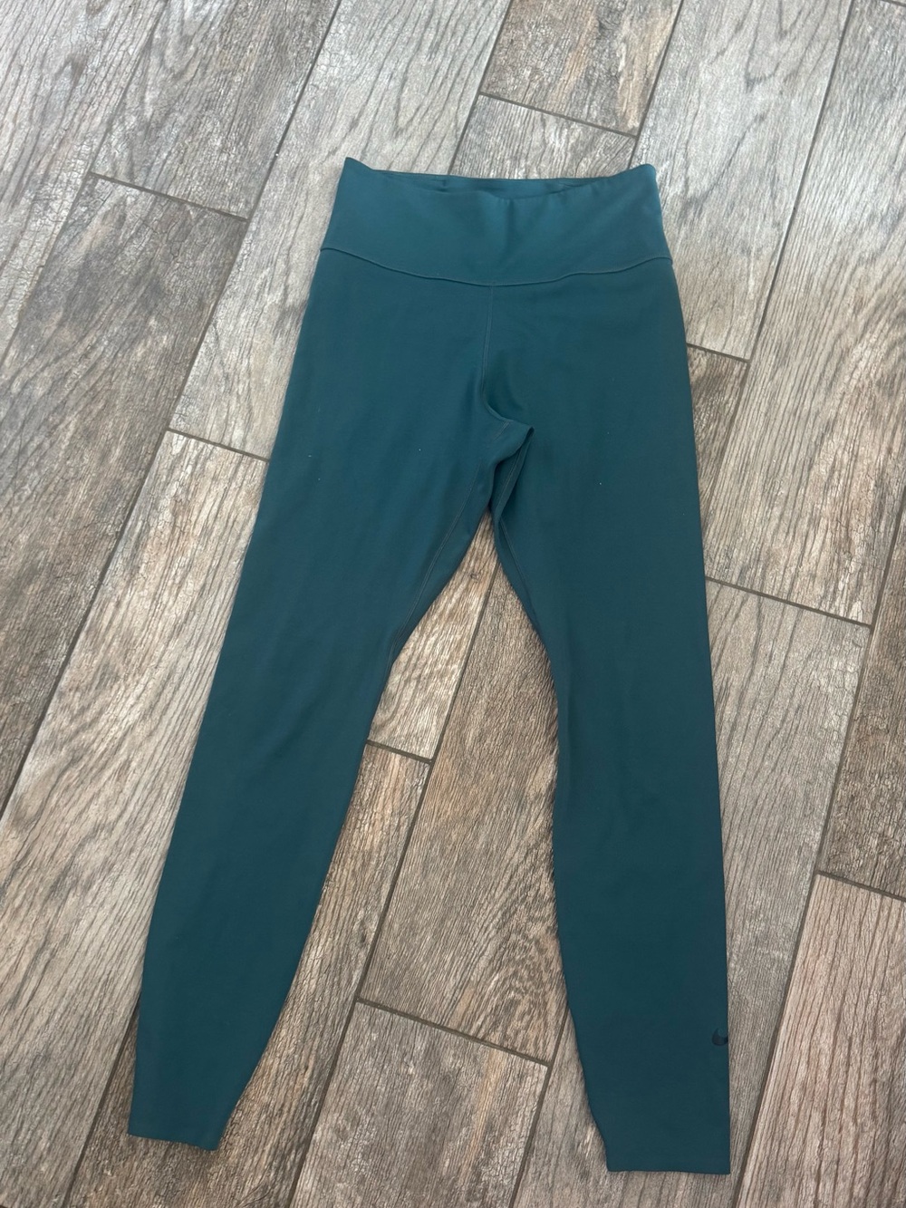 Nike Girls Deep Teal High-Rise Leggings